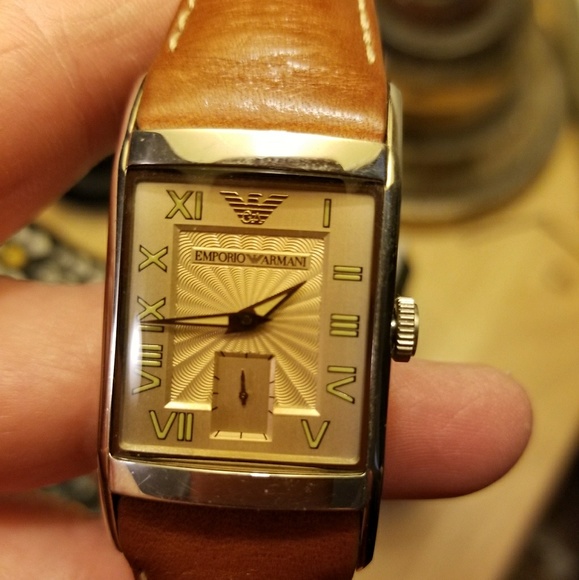 vintage armani watch